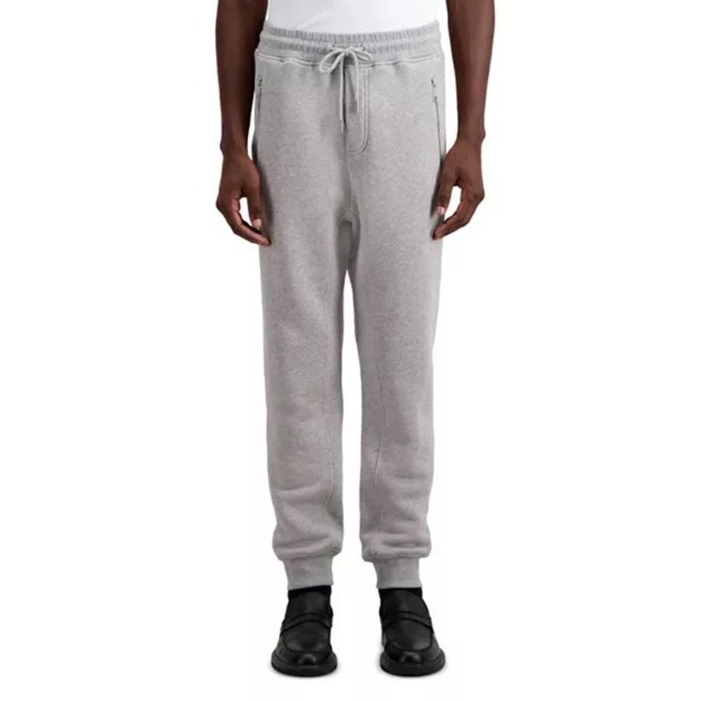 The Kooples NEW Cotton Comfort Track Pants Gray Size Large MSRP $245